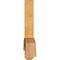 Ekena Millwork Bellingham Rough Sawn Timber Gable Bracket, Western Red Cedar, 96"W x 24"H x 4"D x 4"F, 6/12 Pitch GBW096X24X0404BEL00RWR - alternate 3